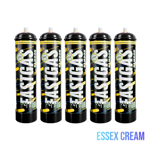 5 x Fast Gas 670g Cream Charger